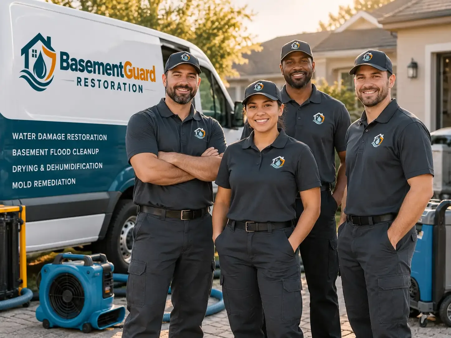 Basement Water Damage Restoration company in Badger, AK